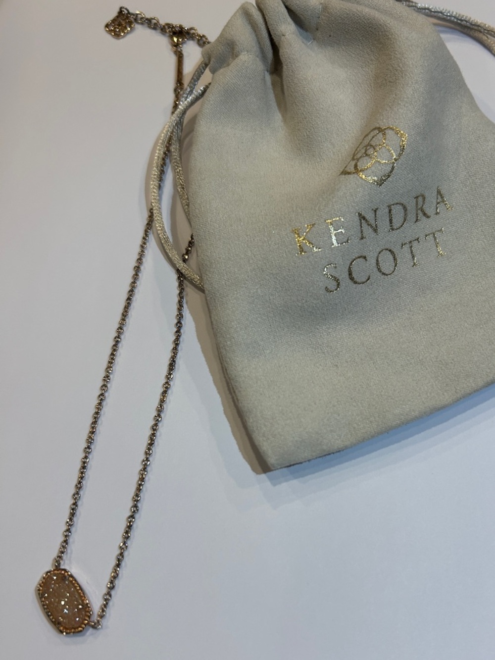 Kendra Scott Delicate Gold-tone Pendant Necklace - Women's Jewelry